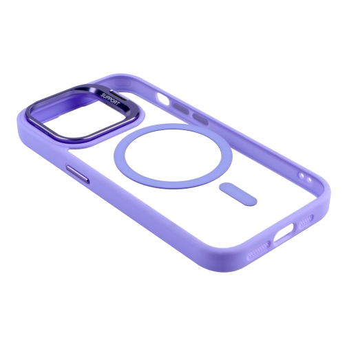 Купити Чохол TPU+PC+Metal Stand Case with MagSafe and Camera Lenses для iPhone 15 Pro, 13