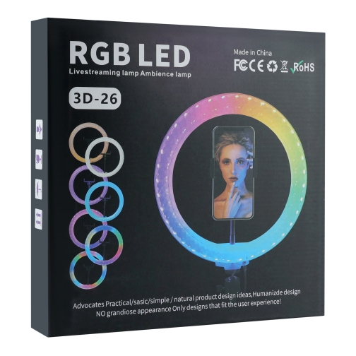 Купити Лампа RGB Crystal 3D-26 26cm, 2