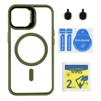 Купити Чохол TPU+PC+Metal Stand Case with MagSafe and Camera Lenses для iPhone 14, 6