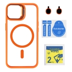 Купити Чохол TPU+PC+Metal Stand Case with MagSafe and Camera Lenses для iPhone 14, 8