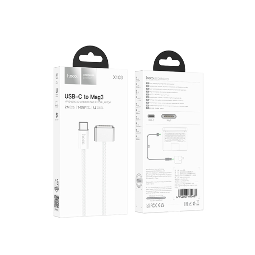 Купить USB Hoco X103 Type-C to Mag3 2m, 2