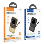 Купити Універсальна Мобільна Батарея Power Bank Hoco Q29 Nobility 22.5W+PD20W with cable(Type-C) 10000mAh, 2