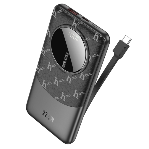Купити Універсальна Мобільна Батарея Power Bank Hoco Q29 Nobility 22.5W+PD20W with cable(Type-C) 10000mAh, 4