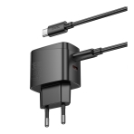 Купити Мережевий Зарядний Пристрій Hoco CS62A 2USB-C PD/QC 45W GAN+Type-C to Type-C, 6