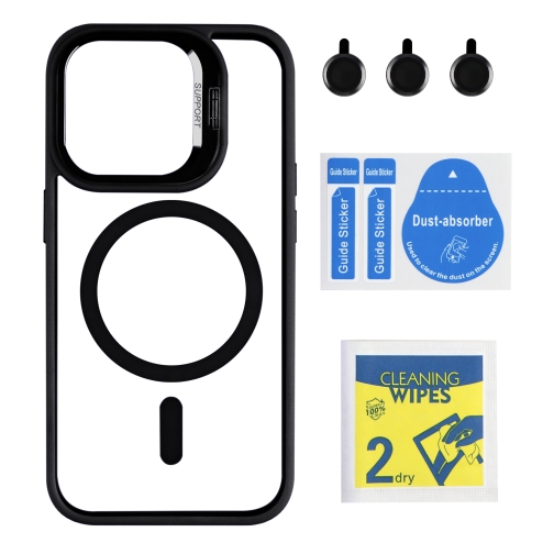 Купити Чохол TPU+PC+Metal Stand Case with MagSafe and Camera Lenses для iPhone 14 Pro, 2