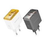 Купити Мережевий Зарядний Пристрій Borofone BAS33A 2USB-C PD/QC45W