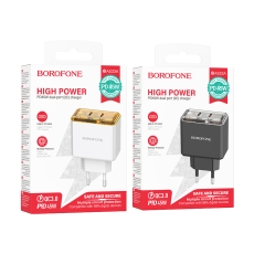 Купить Сетевое Зарядное Устройство Borofone BAS33A 2USB-C PD/QC45W