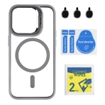 Купити Чохол TPU+PC+Metal Stand Case with MagSafe and Camera Lenses для iPhone 14 Pro, 7