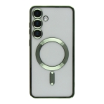 Купити Чехол TPU Metallic Full Camera with Magsafe для Samsung Galaxy S24+ 5G (S926), 12