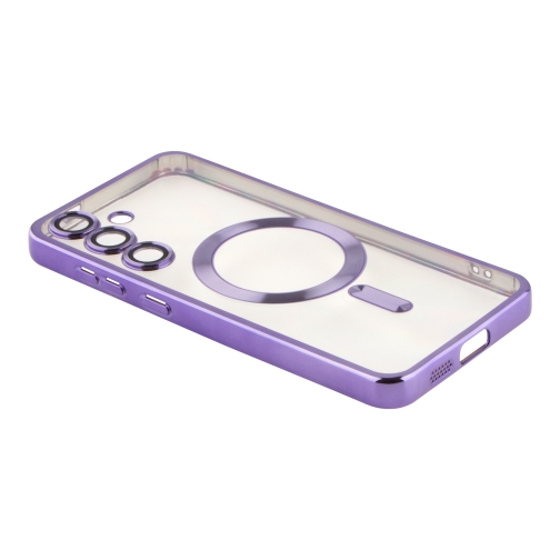 Купити Чехол TPU Metallic Full Camera with Magsafe для Samsung Galaxy S24+ 5G (S926), 18