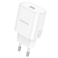 Купити Мережевий Зарядний Пристрій Borofone BA82A 1USB-C PD/QC 25W