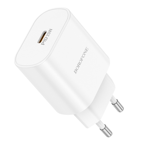 Купити Мережевий Зарядний Пристрій Borofone BA82A 1USB-C PD/QC 25W, 5