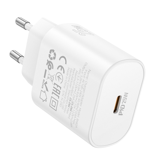Купити Мережевий Зарядний Пристрій Borofone BA82A 1USB-C PD/QC 25W, 6