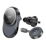 Купити Автотримач Borofone BH219 Fine 2-in-1 Magnetic Wireless 15W, 6