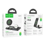Купити Бездротовий Зарядний Пристрій Hoco CQ11 3-in-1 Magnetic Wireless 15W, 2