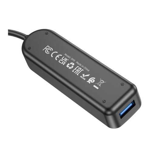 Купити Хаб USB Borofone DH5 4-in-1 (Type-C to USB3.0*4)(L=0.2M), 4