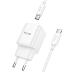 Купити Мережевий Зарядний Пристрій Hoco C147A 1USB-C/1USB PD/QC 20W+Type-C to Type-C, 4
