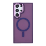 Купить Чехол TPU+PC Space Magnetic Color with Magsafe для Samsung Galaxy S23 Ultra 5G (S918), 9