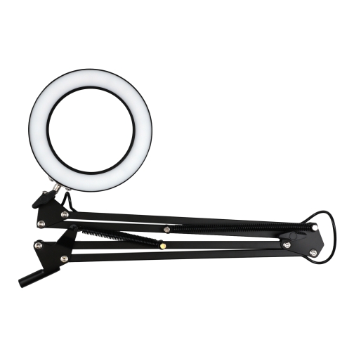 Купити Настільна Кільцева LED Лампа FX308A На Струбціні 6', 3