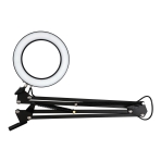 Купити Настільна Кільцева LED Лампа FX308A На Струбціні 6', 3