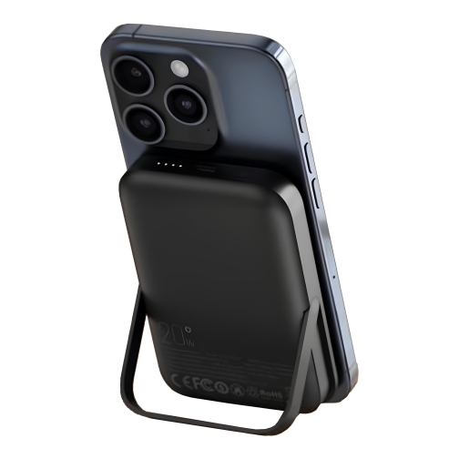 Купить Power Bank XO PR242 PD20W Magnetic wireless 15W Type-C with U-shaped holder 5000mAh, 5