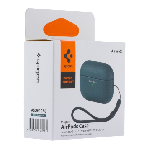Купити Футляр TPU Spigen Leather Armor для Airpods Pro, 5