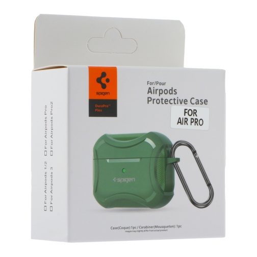 Купить Футляр TPU Spigen DuraPro Flex with Hook для Airpods Pro, 4