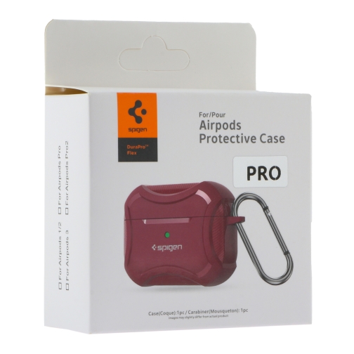 Купить Футляр TPU Spigen DuraPro Flex with Hook для Airpods Pro, 7