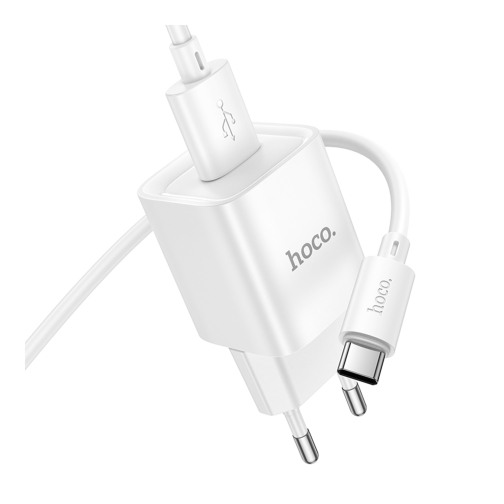 Купить Сетевое Зарядное Устройство Hoco C145A 1USB QC 18W+USB to Type-C, 5