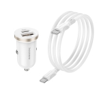 Купить Авто Зарядное Устройство Borofone BZ22 1USB/1USB-C QC/PD30W+Type-C to Type-C, 5