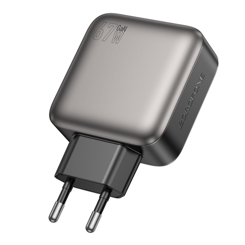 Купить Сетевое Зарядное Устройство Borofone BAS57A 3USB-C/1USB PD/QC 67W GAN, 4