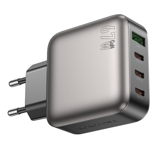 Купить Сетевое Зарядное Устройство Borofone BAS57A 3USB-C/1USB PD/QC 67W GAN, 6