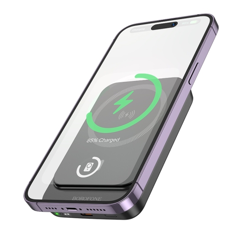Купити Універсальна Мобільна Батарея Power Bank Borofone BJ63A Nimble PD20W magnetic 10000mAh, 4