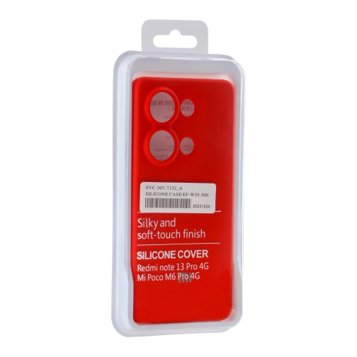 Купить Чехол Liquid Silicone (AA) Full Camera для Xiaomi Redmi Note 13 Pro 4G/Poco M6 Pro 4G, 4