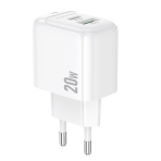 Купити Мережевий Зарядний Пристрій Borofone BAS44A 1USB-C/1USB PD/QC 20W, 3