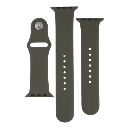 Купити Ремінець для Apple Watch Band Silicone Two-Piece 42/44/45/49 mm Мята упаковка, 14