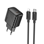 Купити Мережевий Зарядний Пристрій Hoco CS24A 1USB-C PD/QC 25W+Type-C to Lightning