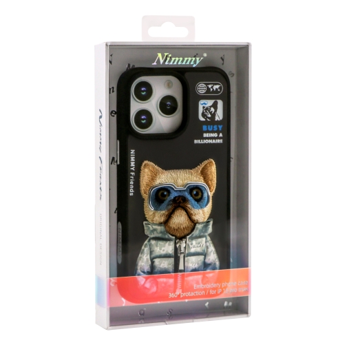 Купити Чохол TPU+PC Nimmy 3D with Metal Buttons для iPhone 15 Pro Max, 2