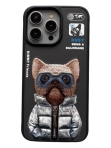 Купити Чохол TPU+PC Nimmy 3D with Metal Buttons для iPhone 15 Pro Max, 5