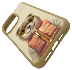 Купити Чохол TPU+PC Nimmy 3D with Metal Buttons для iPhone 15 Pro Max, 9