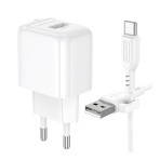 Купити Мережевий Зарядний Пристрій Borofone BAS42A 1USB QC3.0 18W+USB to Type-C, 4