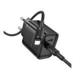 Купити Мережевий Зарядний Пристрій Borofone BA85A 2USB-C PD/QC 35W+Type-C to Lightning, 5