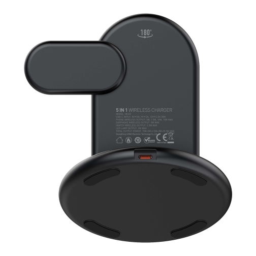 Купити Бездротовий Зарядний Пристрій LDNIO WL02 5in1 25.5W For iWatch, 6