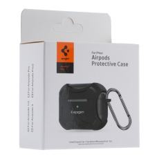 Купить Футляр TPU Spigen DuraPro Flex with Hook для Airpods 3 Купить Футляр TPU Spigen DuraPro Flex with Hook для Airpods 3