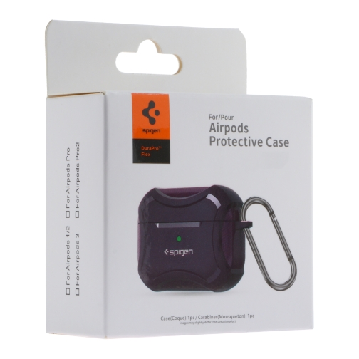 Купить Футляр TPU Spigen DuraPro Flex with Hook для Airpods 3, 6