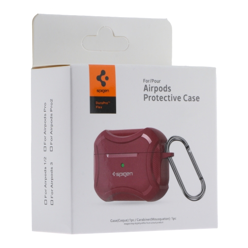 Купить Футляр TPU Spigen DuraPro Flex with Hook для Airpods 3, 7