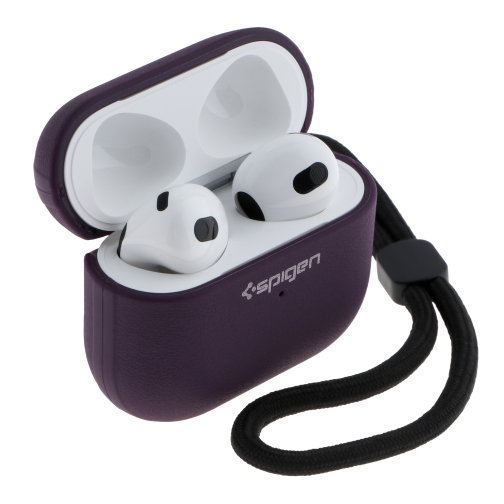 Купити Футляр TPU Spigen Leather Armor для Airpods 3, 12