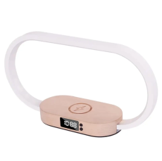 Купить Беспроводное Зарядное Устройство WR08 3in1+Lamp/Clock/Wireless 10W Мят.упак.