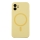 Купить Чехол Glow Silicone Case Full Camera with Magsafe для iPhone 12 Yellow