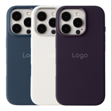 Купить Чехол Silicone Case Metal Buttons (AA) для iPhone 16 Pro Max